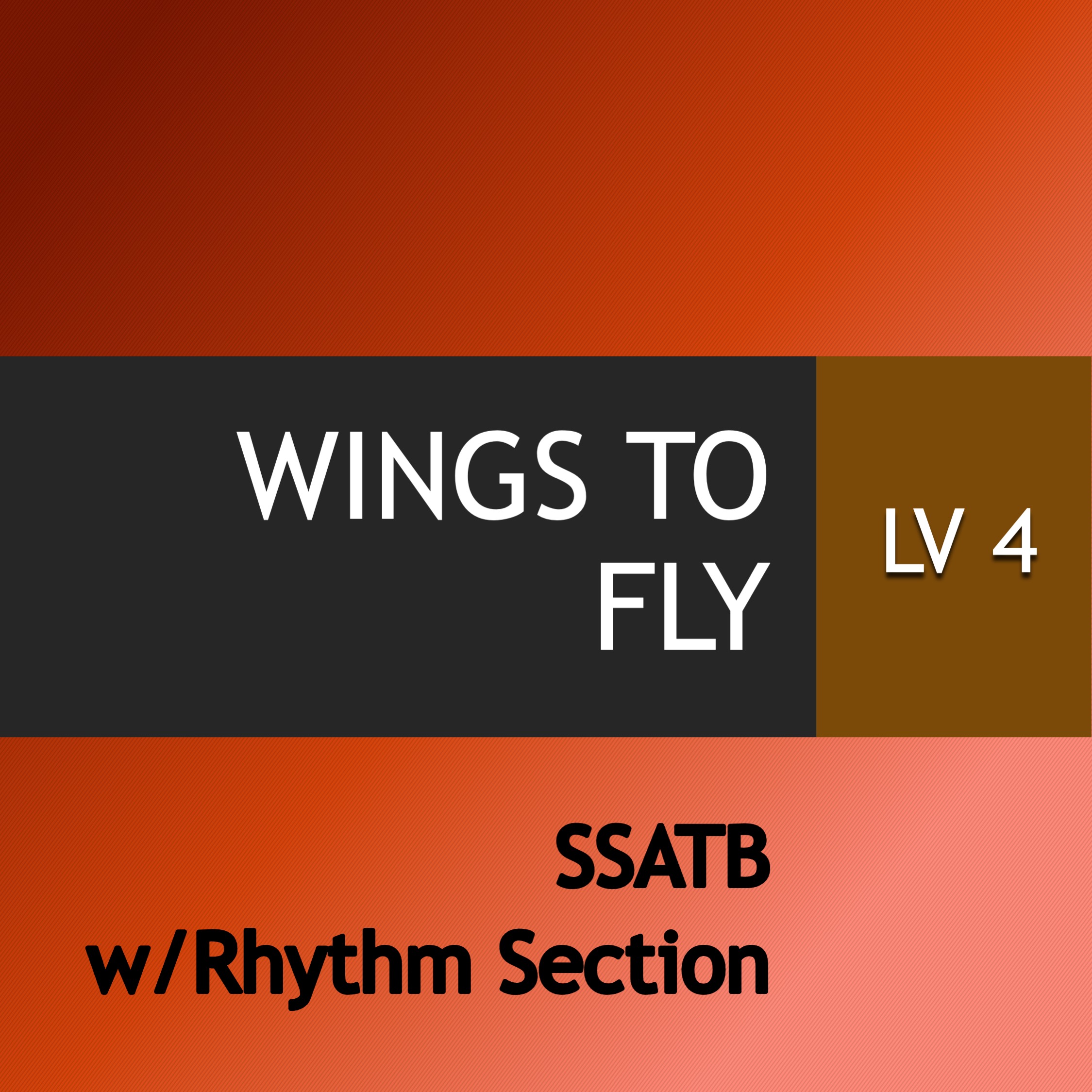 Anchor Music • Wings to Fly SSATB